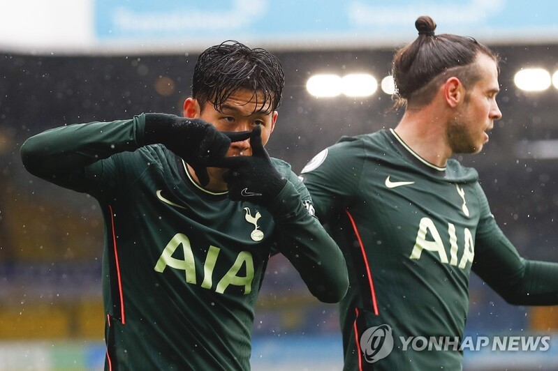 손흥민, 시즌 개인 최다 22호골…리그 17골은 '차범근과 타이'(종합)