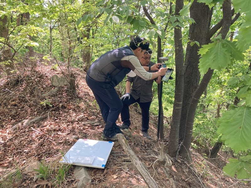 용인 '건지산 봉수' 흔적 발견…126년 만에 원위치 확인