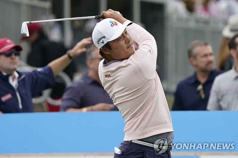이경훈, PGA 투어 바이런 넬슨 2R 3타 차 단독 3위