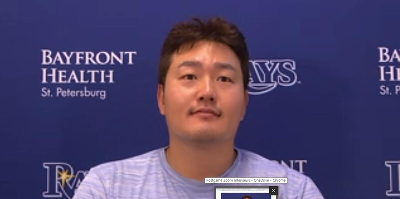 '돌아오자마자 3안타' 최지만 "팬들께 보답하고 싶었다"