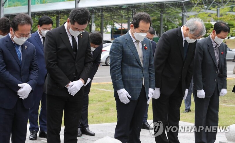 정세균 전 총리 "여순사건특별법 통과되도록 힘 보탤 터"