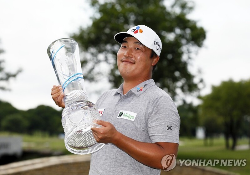 Fresh off 1st PGA win, Lee Kyoung-hoon closes in on Olympic berth