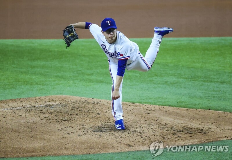 Rangers' Yang Hyeon-jong looks on bright side after 1st MLB loss