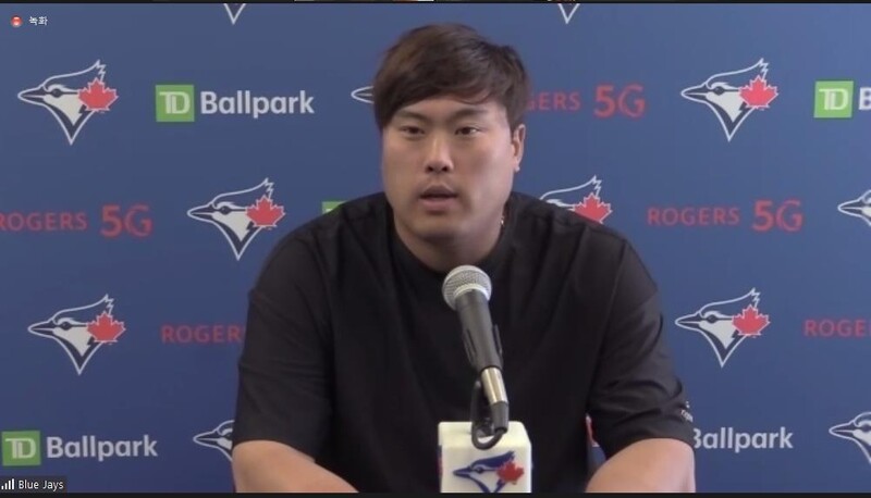 류현진 "최지만과 승부 재밌었다…7회 등판은 자원"