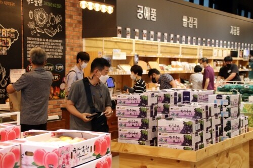 옥천로컬푸드직매장, 개장 2주년 성장 가도 달려