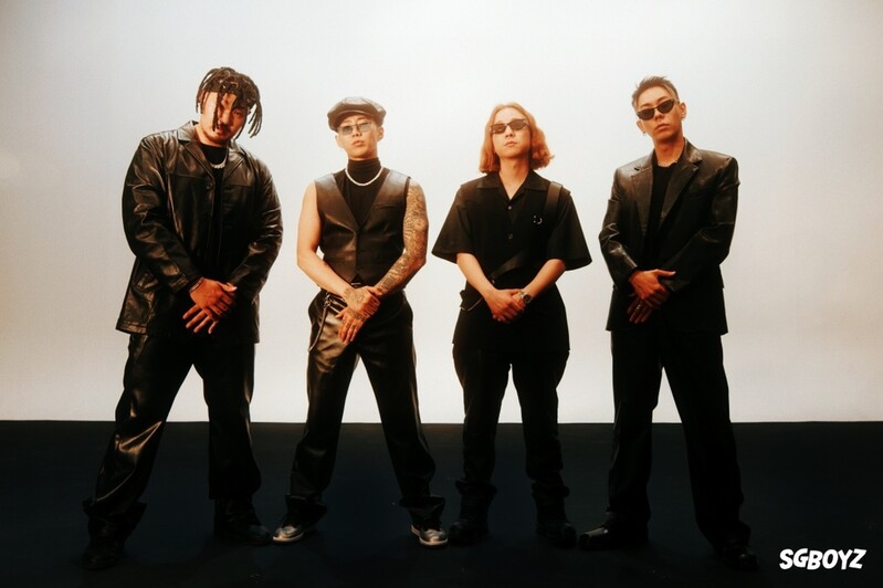 Hip hop boy group SGBOYZ created by four S.Korean rappers to debut