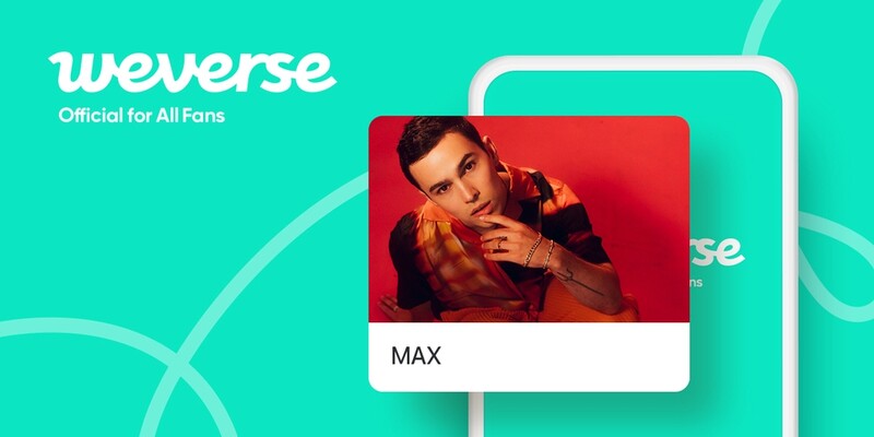 Pop singer MAX joins Hybe Corporation's fan platform Weverse