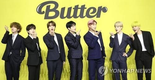(URGENT) With 'Butter,' BTS makes 3rd No. 1 debut on Billboard main singles chart