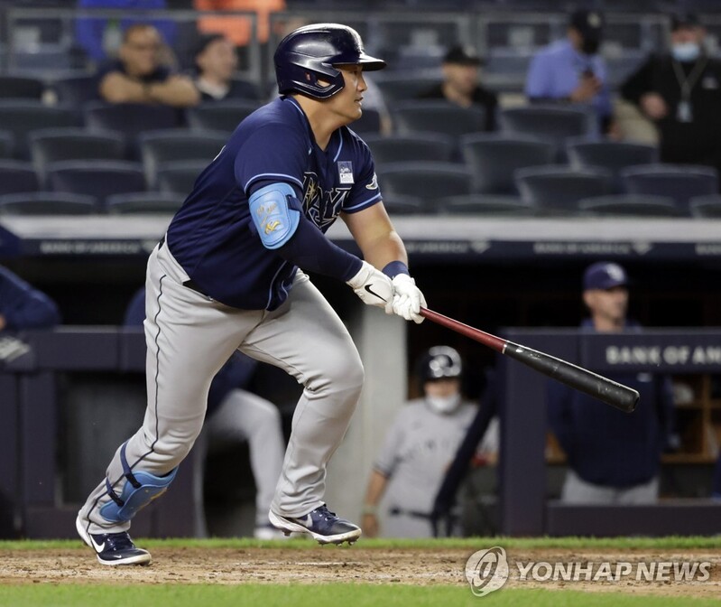 Rays' Choi Ji-man activated following IL stint with groin injury