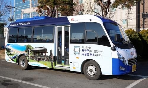 버스 타고 태안 안면도서 보령 원산도까지…순환버스 운행 시작