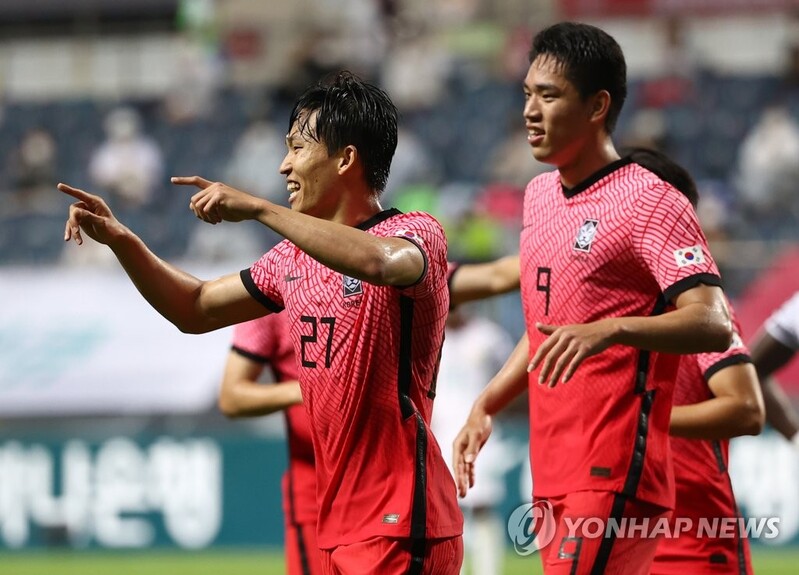 S. Korea defeat Ghana in key Olympic football tuneup