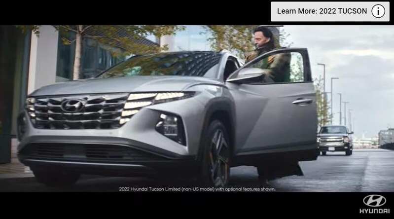 Hyundai Motors and Marvel Studios team up for "All New 2022 Tucson" campaign