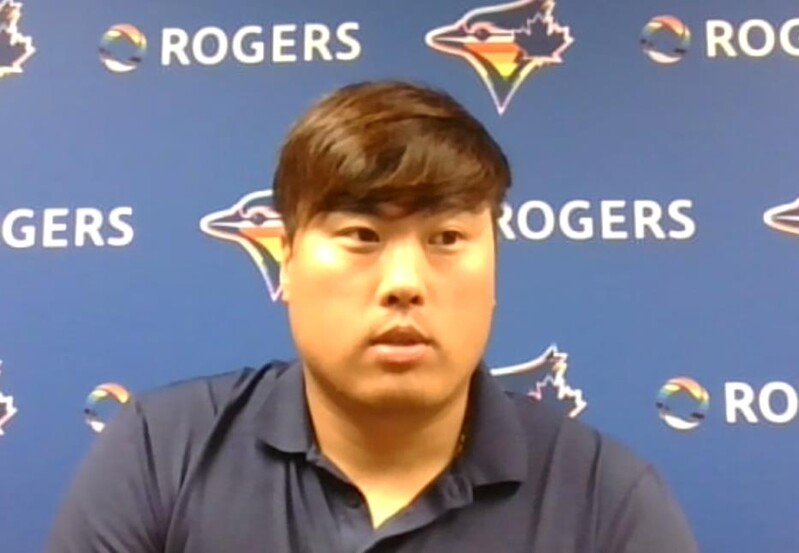 승리에 만족하지 못한 류현진 "체인지업 아쉬워…빨리 잡겠다"