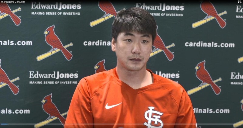 김광현 "오늘은 첫 번째 불펜투수라고 생각…실투 아쉬워"