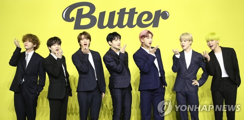 BTS' 'Butter' extends No. 1 streak on Billboard Hot 100 to 4 straight weeks