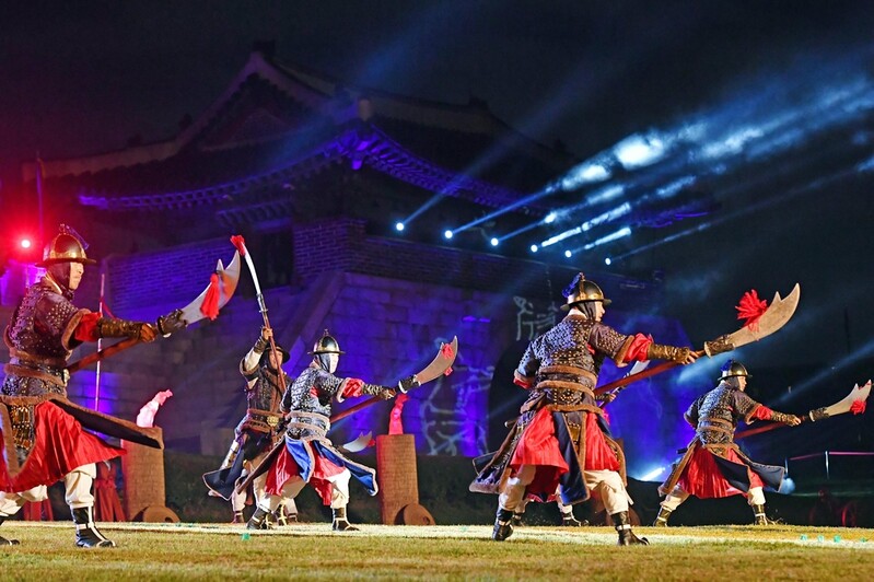 정조 친위부대가 만든 '무예24기' 7~8월 야간 특별공연