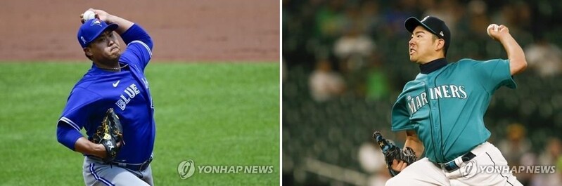 류현진, '캐나다데이'에 시애틀 기쿠치와 '한일전'