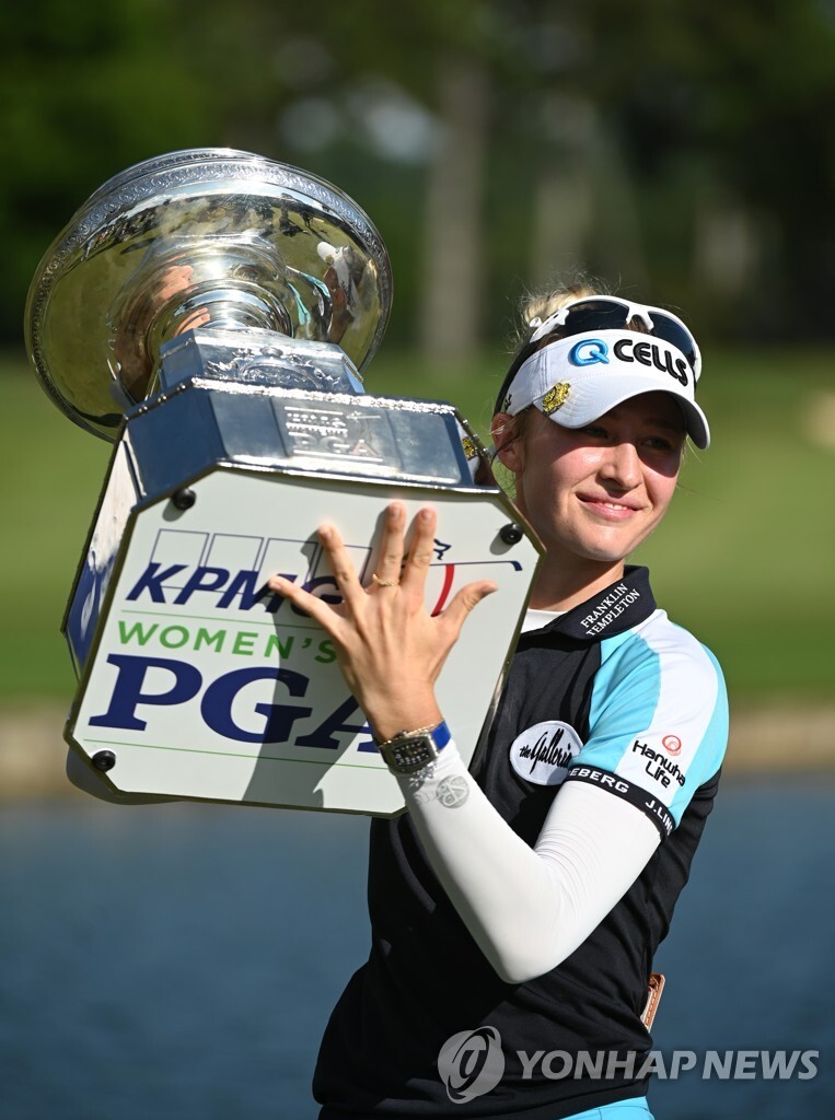 코르다, 여자골프 세계랭킹 1위로…고진영 '2년 천하' 마감