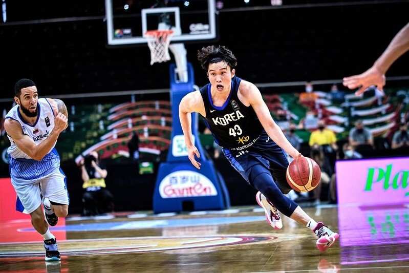 S. Korea falls to Venezuela to open Olympic men's basketball qualifying event