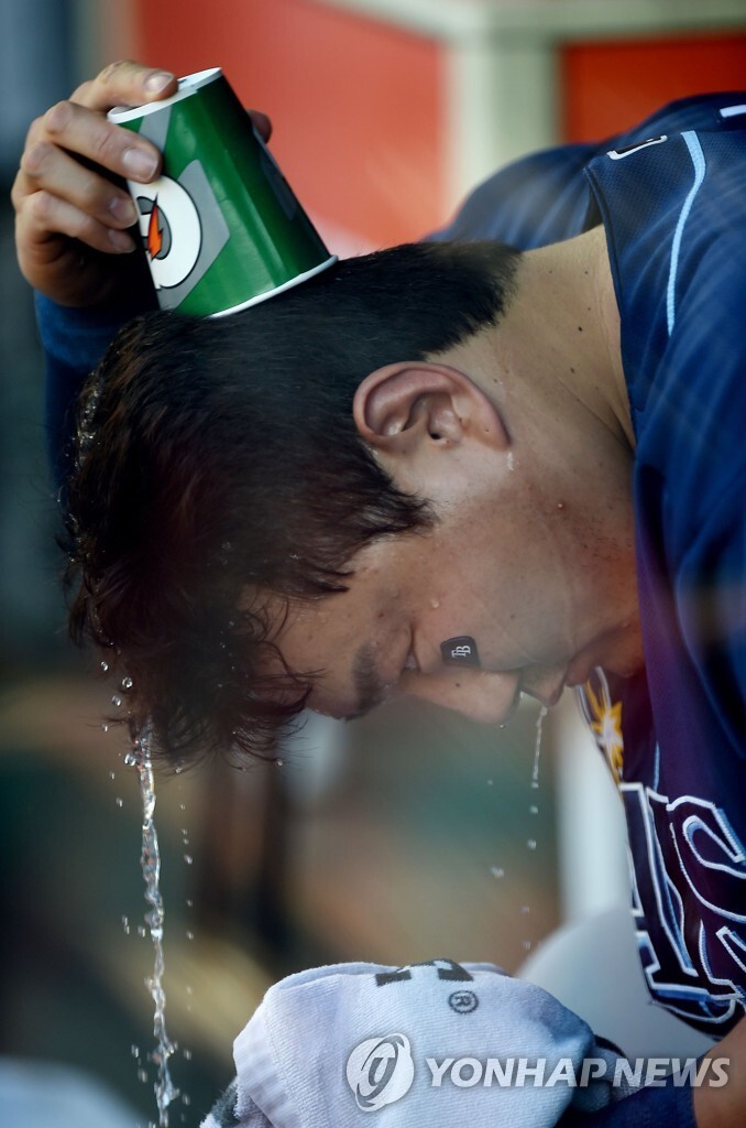 Choi Ji-man Silent with Zero Hits in Four At-Bats … Tampa Bay Rays’ 3rd Loss