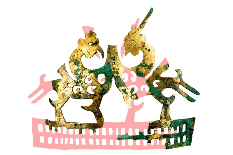 Korea’s First Phoenix-Decorated Gilt-Bronze Crown from Aragaya Discovered