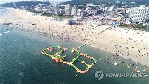 대천 등 충남 29개 해수욕장 일제히 개장…11곳서 검역소 운영
