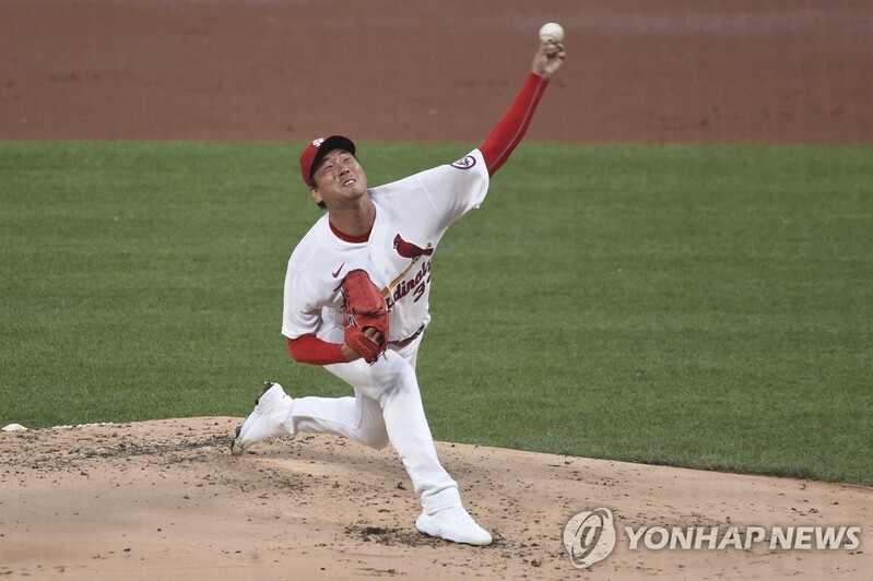 Cardinals' Kim Kwang-hyun starts against Giants on the 6th