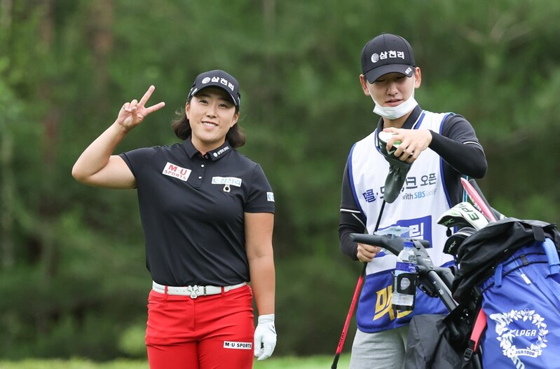 '달걀 골퍼' 김해림, 3년 2개월 만에 KLPGA 투어 우승