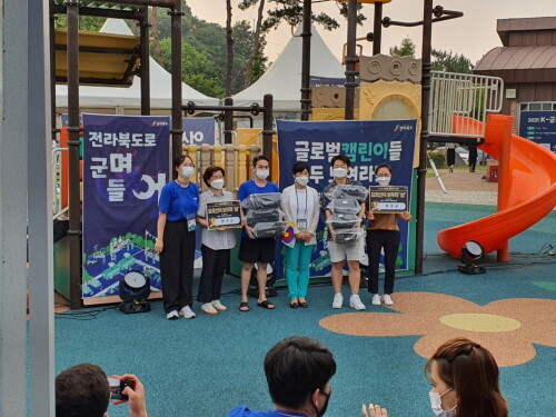완주군, '캠핑 페스티벌' 순두부찌개·생강한과 1등상