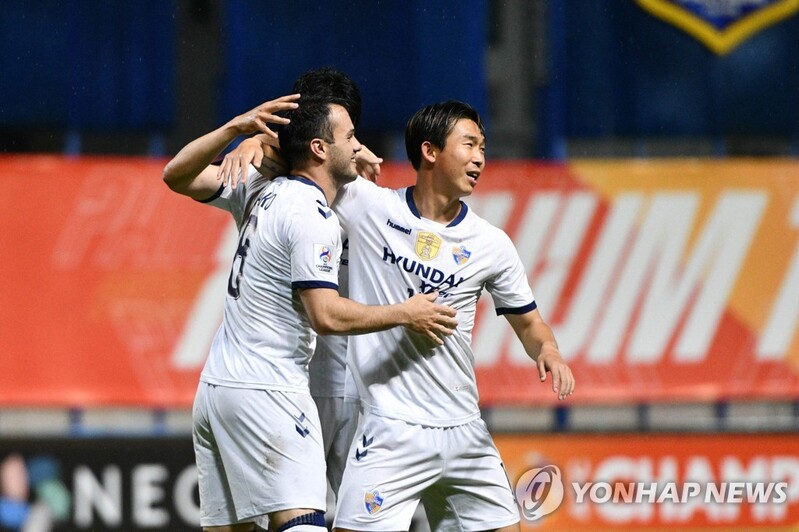Defending champs Ulsan reach round of 16 at AFC Champions League