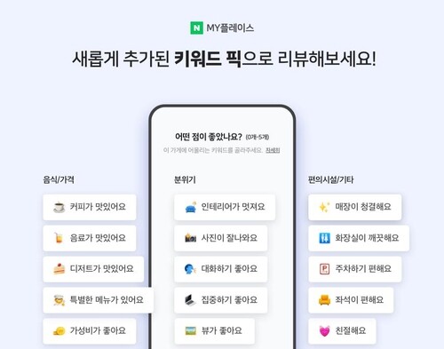 "별점테러 그만"…네이버, 맛집 '키워드 리뷰' 연내 도입(종합)
