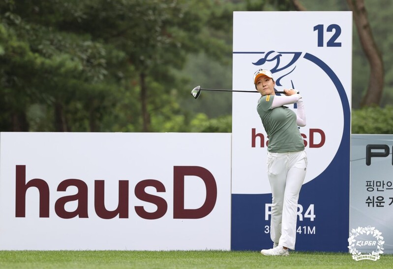 오지현, KLPGA 투어 대보 하우스디오픈 1R 선두…박민지 2위