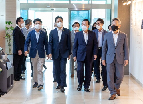 문체부 장관 강서구 방문, 인왕제색도 유치 염원 전달