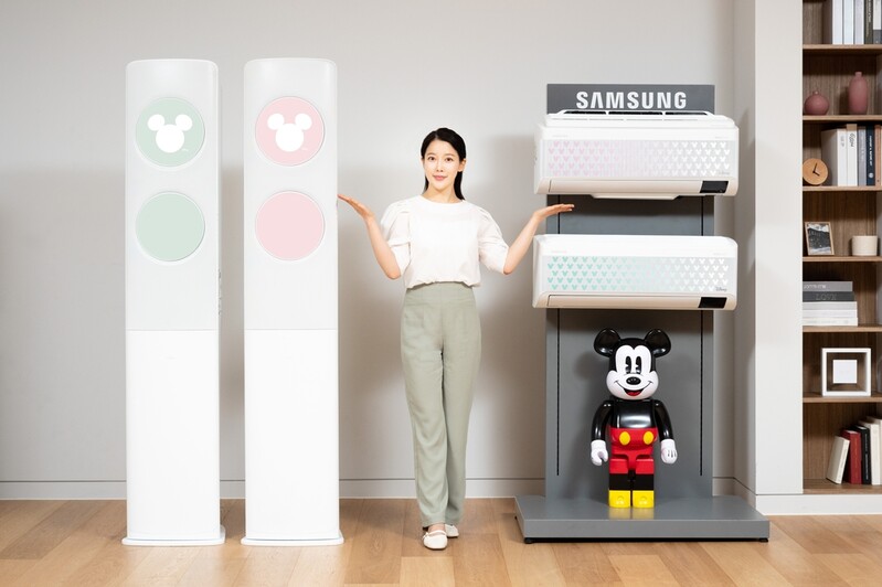 삼성전자 비스포크 무풍에어컨 '미키 에디션' 출시