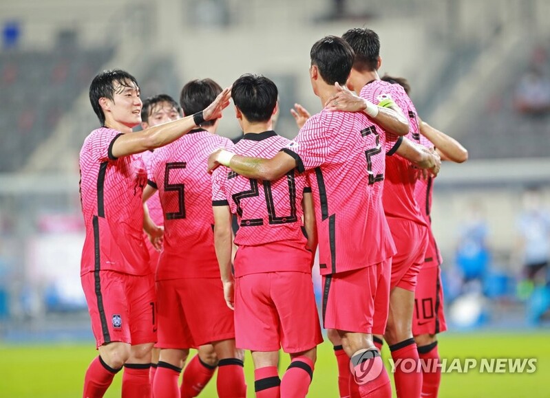 (LEAD) S. Korea earn hard-fought draw vs. Argentina in Olympic football tuneup match