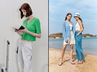 Korea's fashion trend goes retro by reinterpreting crop tops from the '90s