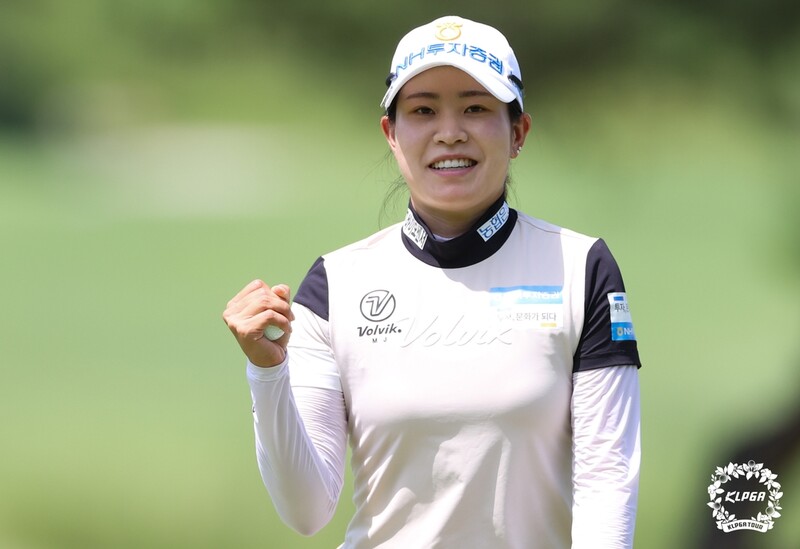 박민지, 3연속 버디로 컷 탈락 위기→공동 20위 '통과'