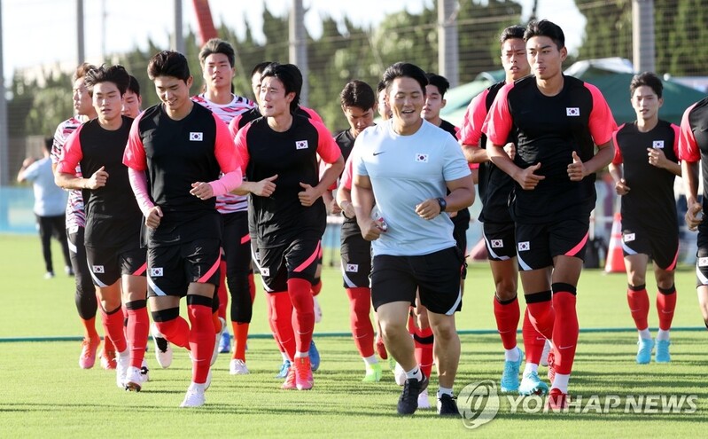 Olympic football coach confident in team's health protocols