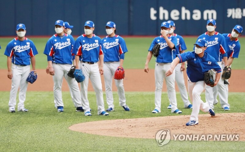 S. Korea bracing for tough pitching vs. Israel in 1st game at Tokyo Olympics