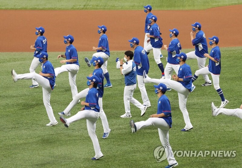(LEAD) (Olympics) S. Korean baseball team schedules 2 more tuneup games