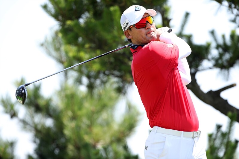 또 프로 무대 높은 벽 실감한 박찬호…버디없이 13오버파