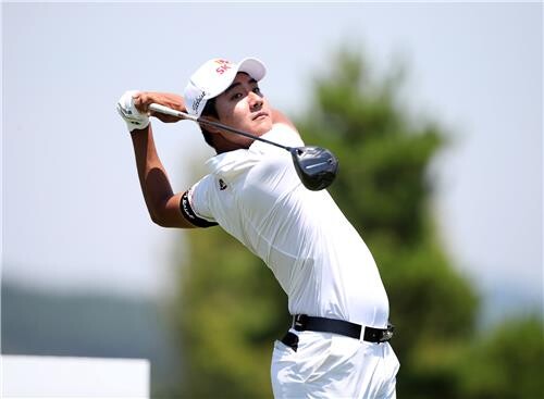 '공격 골프' 김한별, 야마하 오너스K오픈 첫날 선두