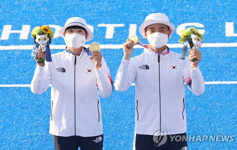 (Olympics) Lone gold from archery salvages disappointing day for S. korea