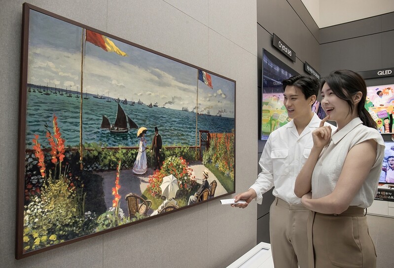 삼성전자, 라이프스타일 TV '더 프레임' 85형 출시