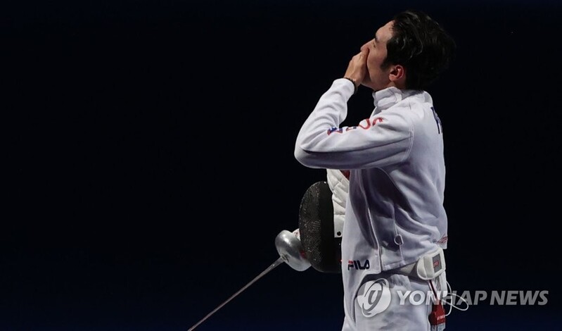 (Olympics) Fencer proud of work despite falling short in gold medal defense