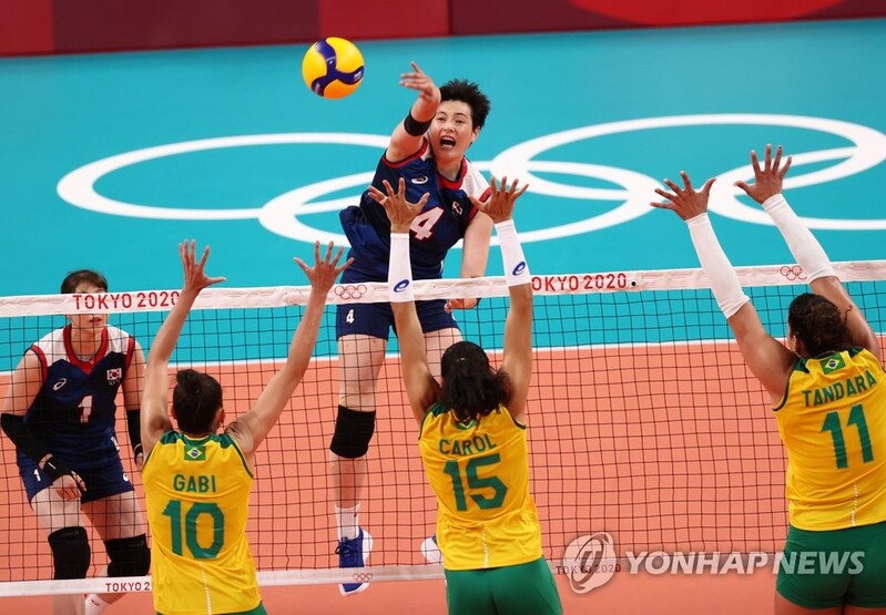 (Olympics) Coming off surgery, volleyball attacker responds to coach's faith in win