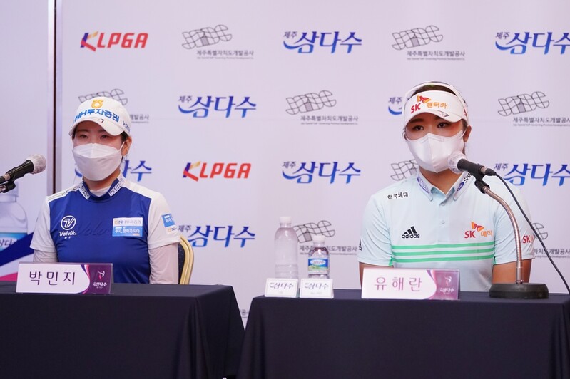 여자 골프 대세 박민지 "언젠가 올림픽 나가고 싶어"