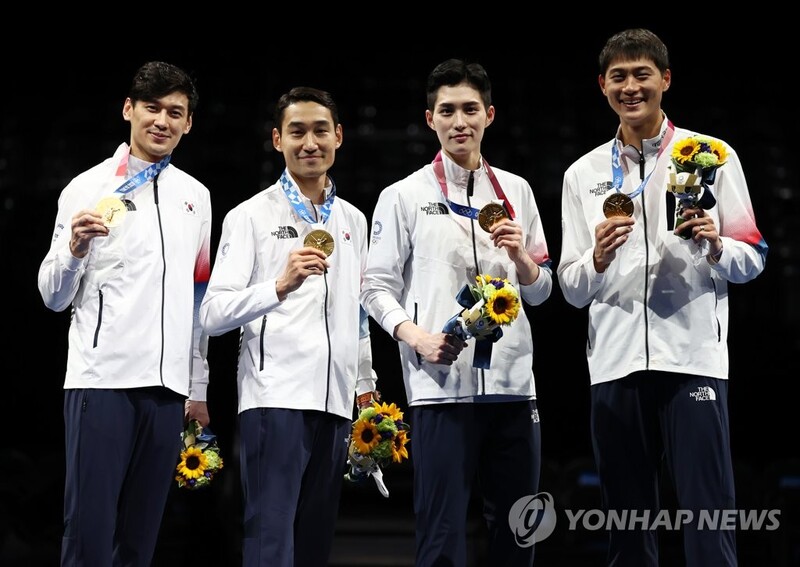 (Olympics) Gold medal just the beginning for S. Korean sabre fencing