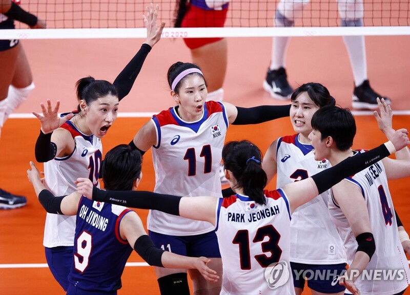 (Olympics) S. Korea defeats Dominican Republic for 2nd straight win in women's volleyball