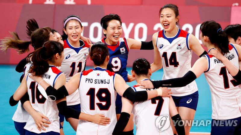 (Olympics) S. Korean players fired up for crucial volleyball match vs. Japan